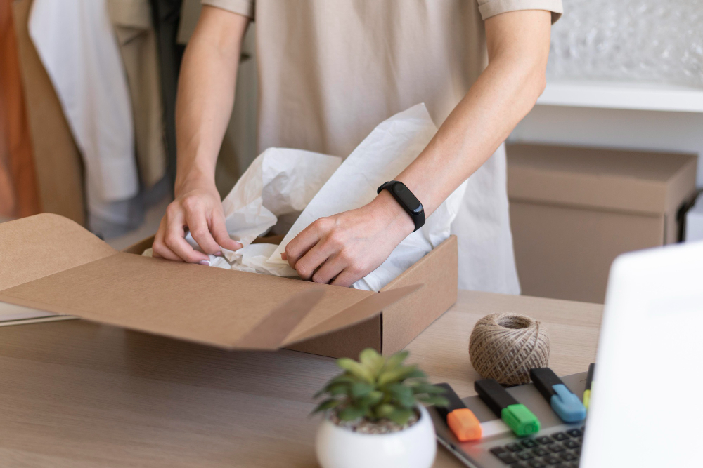 packing online shop