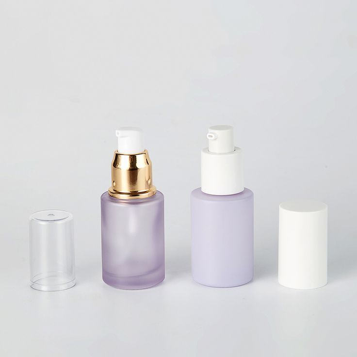 packaging serum kaca pump