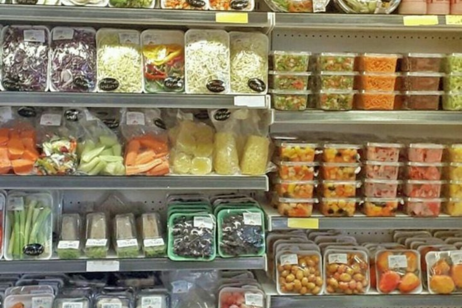 kemasan sayuran organik