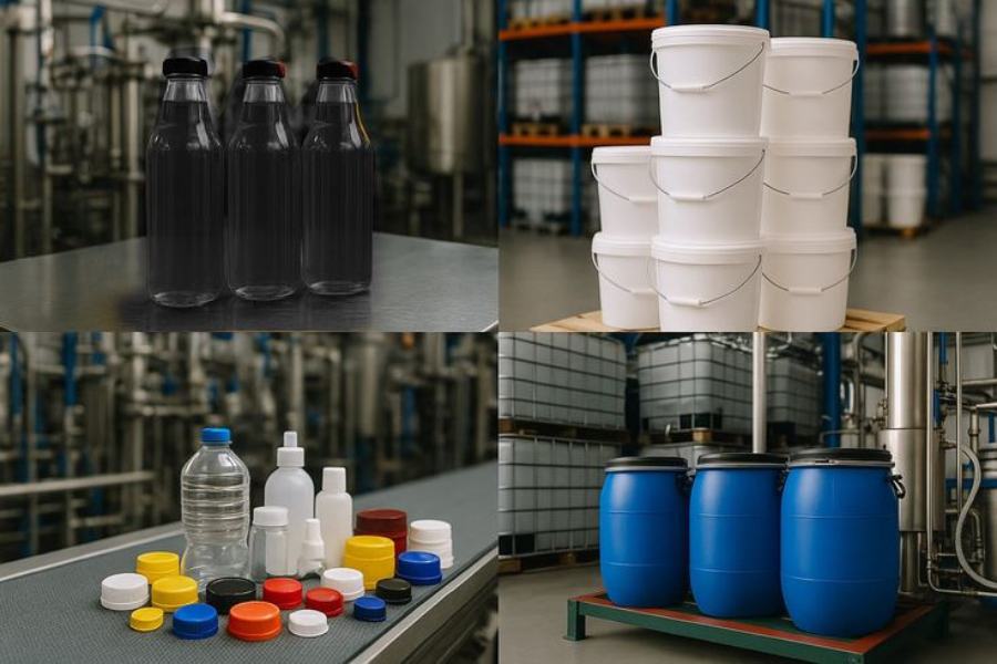 jenis kemasan botol plastik yang umum digunakan