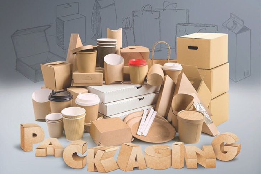 kemasan kotak kertas atau kardus